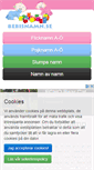Mobile Screenshot of bebisnamn.se
